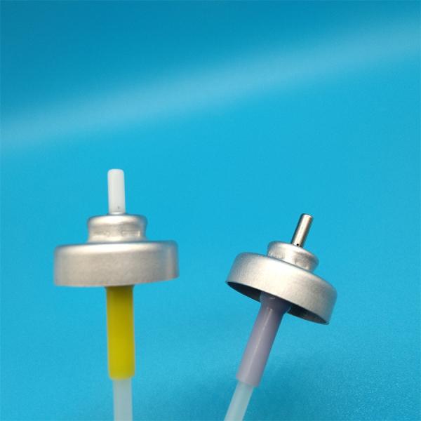 20mm plastic stem metered valve front view