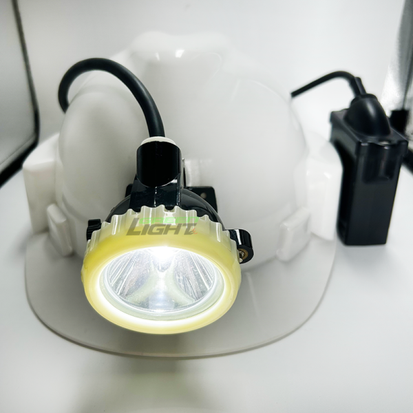 Rechargeable LED Mining Lamps Featuring Corded Cap Design with 10000lux Brightness Suitable for Heavy Industrial and Mining