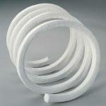 PTFE Gland packing White Low Friction 100mm x 100mm For Pumps