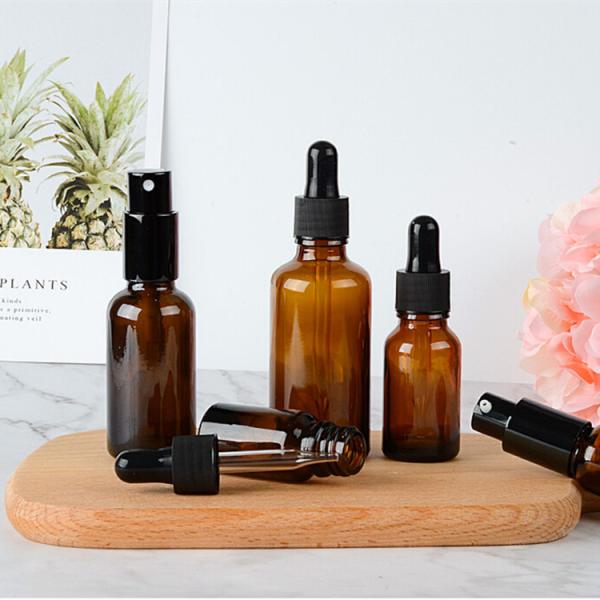 Amber 20ml 30ml 10ml Glass Dropper Bottles
