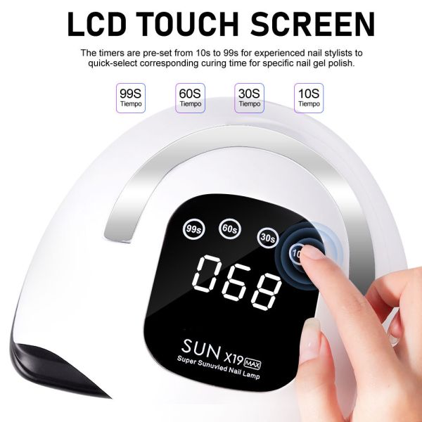UV Nail Lamp interior lighting