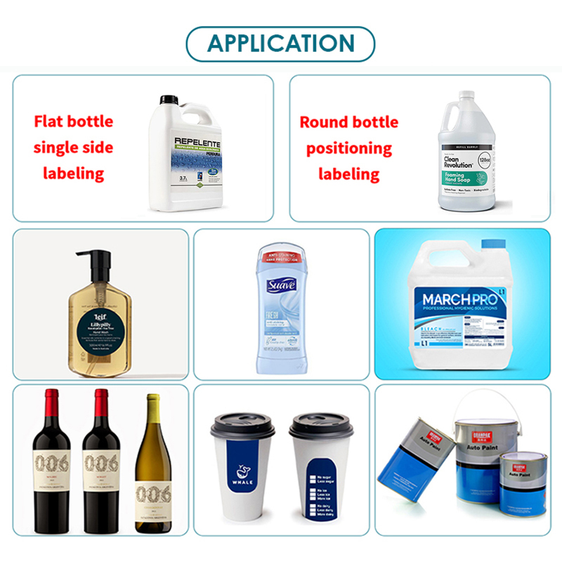 Multifunction Packaging Machines Automatic Bottle Labelling Machine Cosmetics Lable Printer with OEM ODM Services