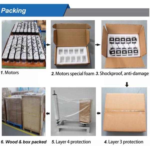 Jkongmotor 3000rpm 20W to 750W Canopen RS485 Integrated DC Servo Motor with 17bit Encoder for Textile Machinery