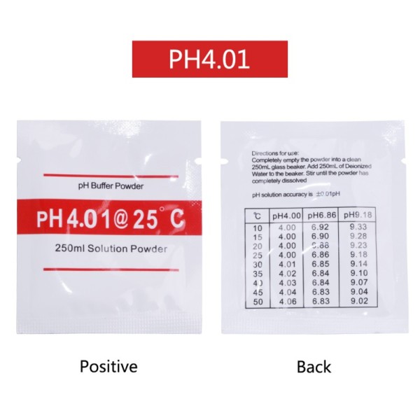 4.01 6.86 9.18Ph Buffer Solution Calibration Ph Buffer Powder In Ph Meter