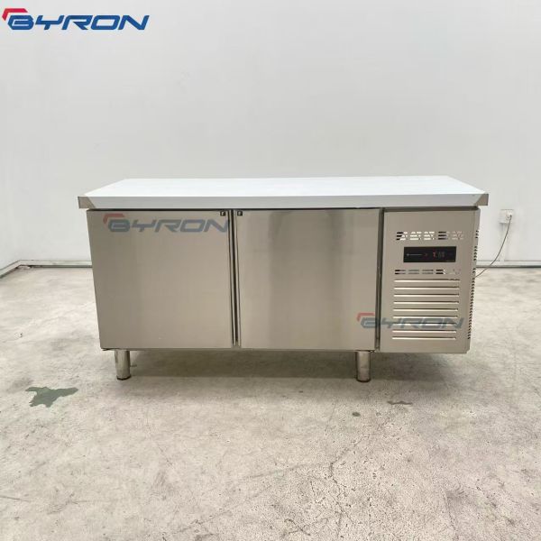 Pull Open SS Commercial Refrigerated Workbench Freezer Single Temperature