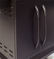 Moveable Smokeless Charcoal Wood Pellet Barbecue Grills For Restaurant