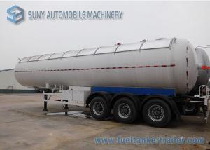 Buy cheap 56000 L 12 Wheel LPG Tank Trailer Three Axle Trailer With Air Suspension product