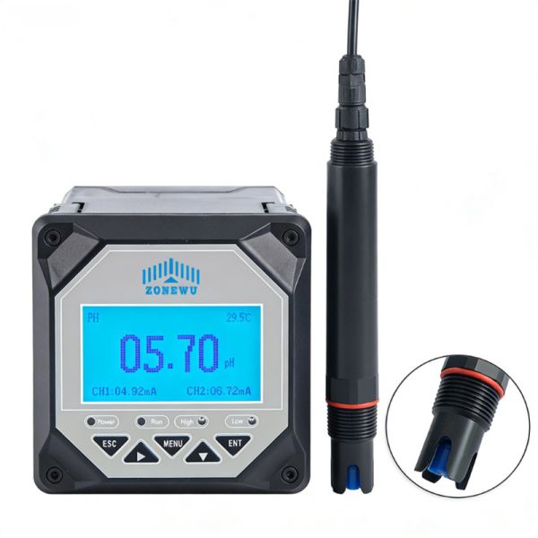Online Total Hardness Analyzer Digital Hardness Tester Suitable for Water Treatment/Boiler Water 4-20mA Optional