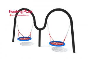 Buy cheap High Safety Outdoor Swing Sets Long Life Span Uv Resistant Safety - Oriented product