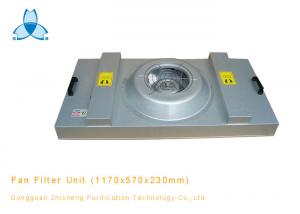 Buy cheap 1170 x 570mm Galvanized Housing Fan Filter Unit For Class 100 Clean Room product