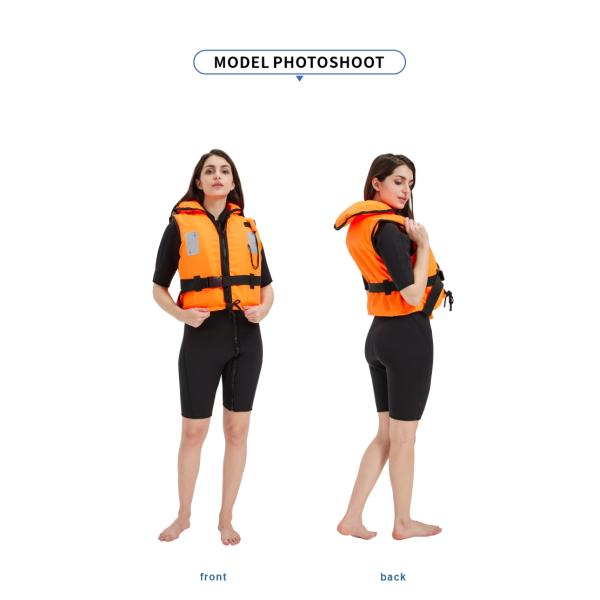 PR100 Polyester oxford Marine Life Jacket for Water Activities
