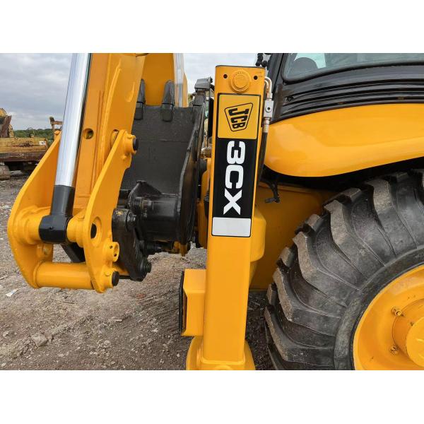 Used JCB 4CX 3CX Small Excavator 1.3m³ Bucket Backhoe Loader 7800kg