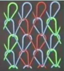 Knotless Polyester Fishing Net Customized Mesh Twine Making Machine