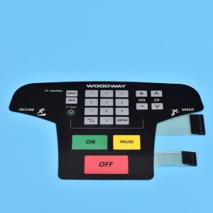 Buy cheap Ultra Responsive Membrane Switch Keypad Customizable Layout with LCD Display product