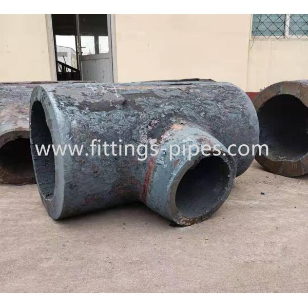 ISO Certified Equal Tee Pipe Fitting , A234 Wpb Butt Weld Reducing Tee