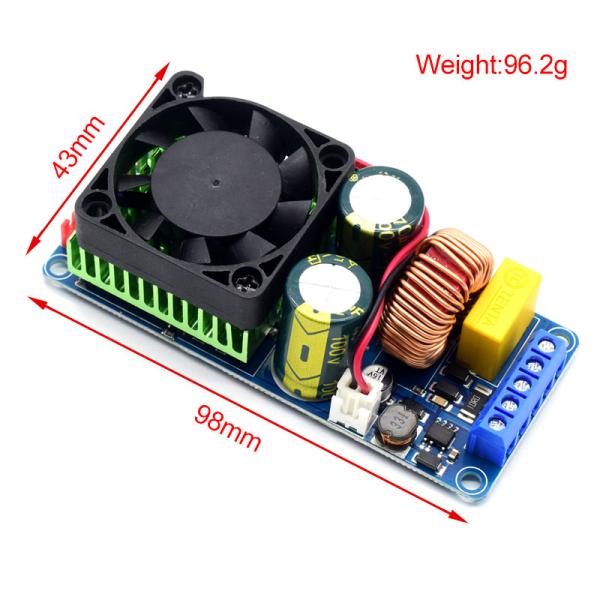 CA-2092 Amplifier Board side view displaying connection points