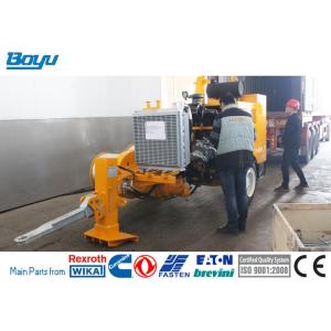 Hydraulic Puller Transmission Line Stringing Equipment Cummins Engine