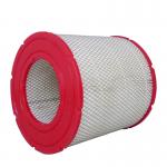 Pleated Air Compressor Filter Cartridge , Air Compressor Air Filter Element For