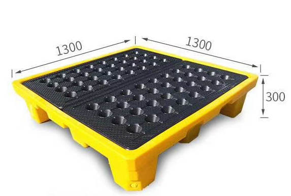 High Quality Rotational molding 2 Drum Spill Plate