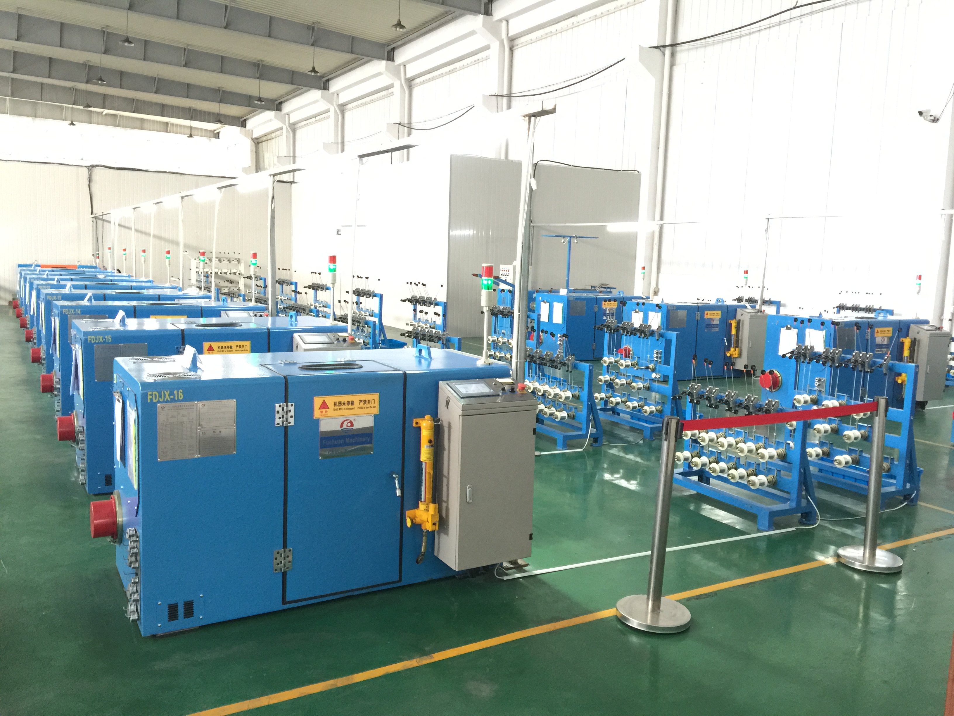 Double Twist Buncher Pay Off Machine Bobbin Max Diameter 250mm Equipment