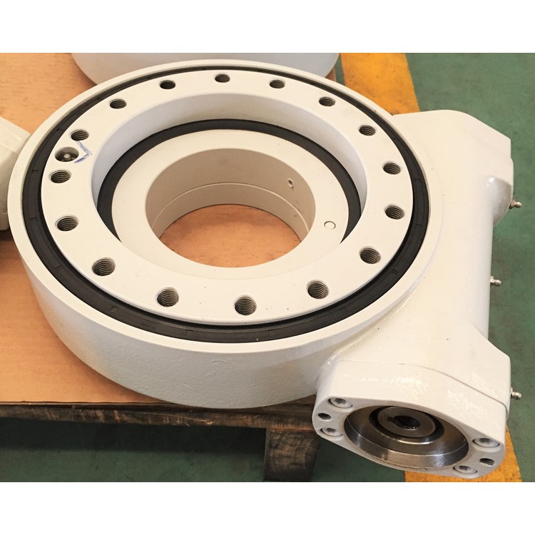 SE 12inch Dual Axis Slewing Drive with 24V Motor for Solar tracker