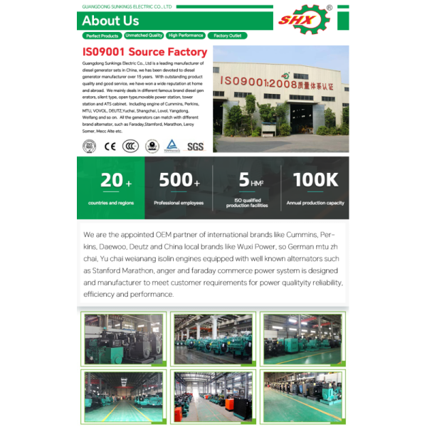 SHX 3300kVA 2640KW Factory Prices High-Efficient Power Solution for Macro Industrial LPG Generator Gas Generator Natural Gas Set