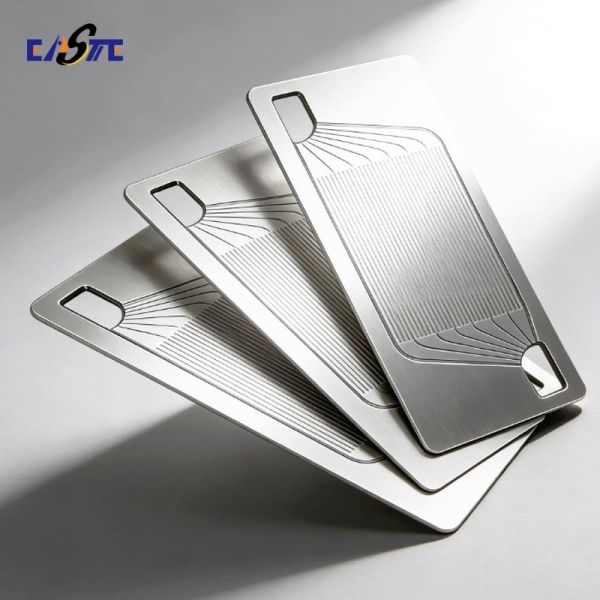 Ultra Thin Etched Metal Bipolar Plate Custom Serpentine Parallel Flow Field PEMFC Bipolar Plate for New Energy Vehicle Hydrogen Energy System