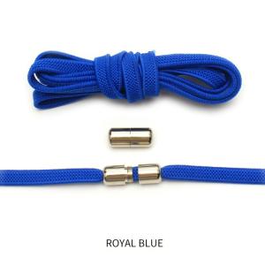 Colorful No Tie Metal End Clips Elastic Lock Lazy Shoelaces