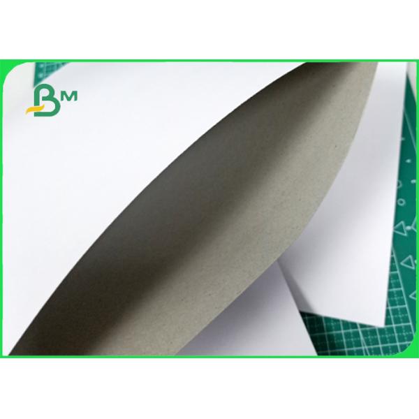 One side white / grey good printing adaptability 250gsm Duplex board for package