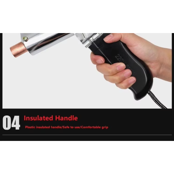 Electric Dehorner with Rapid Heating High-Purity Copper Heating Head and Ergonomic Anti-slip Handle for Livestock Horn Removal