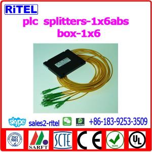 Buy cheap EPON/GEPON/GPON/XPON plc splitters-1x6abs product