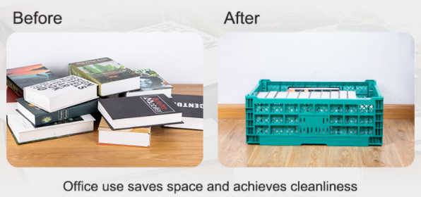 Heavy Duty Plastic Folding Vegetable Crates 600*400*300mm