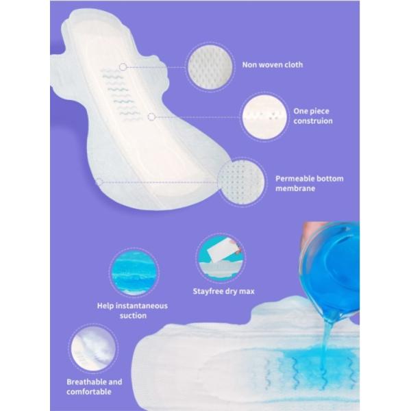 Breathable Overnight Sanitary Napkins