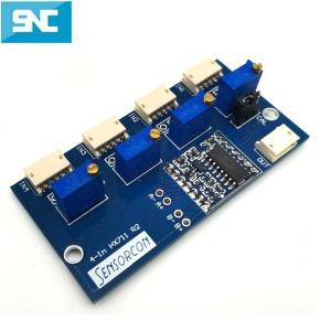 IOT-Optimized Load Cell PCB4 with HX711 Amplifier and Voltage 2.6 to 5.5 VDC