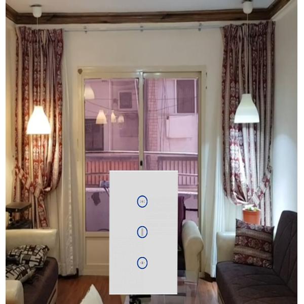 Smart Home Voice Controller Tuya App Remote On Off Window Roller Blinds Shutter Garage Wifi Smart Curtain