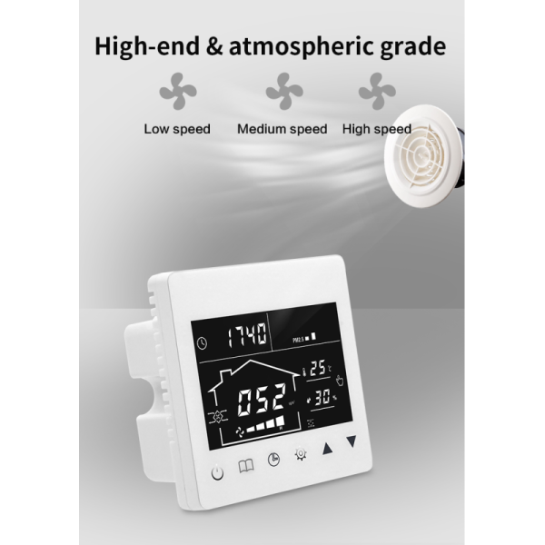 Indoor Air Quality Smart Controller for Fresh Air Ventilation Systems