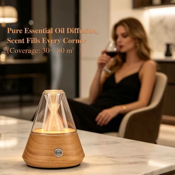 Eco Friendly Cold-air Diffusion Aroma Diffuser with Customizable Design for Office and Home Aromatherapy