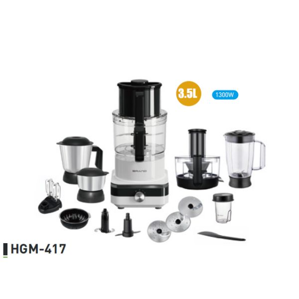 Multi-functional Food Processor with Pulse Settings