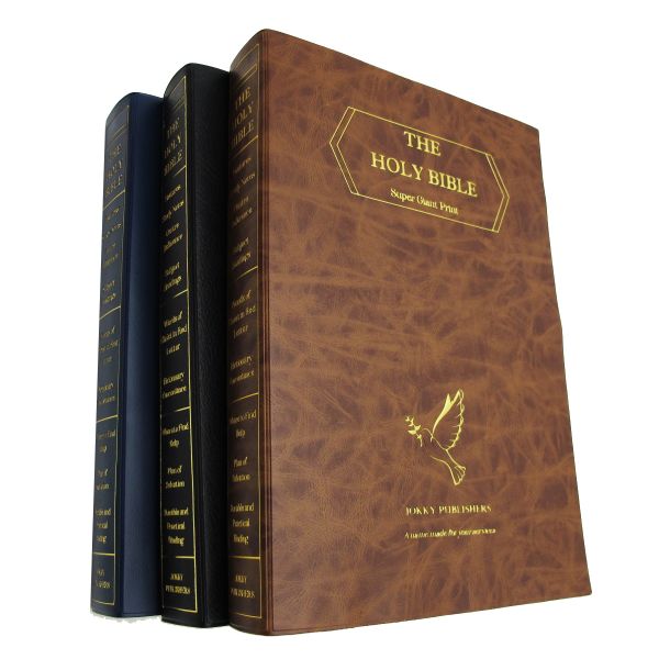 Custom Large Print Round & square Back English Multi-language Version KJV king James Christian Holy Bible Printing-28-30gsm bible paper