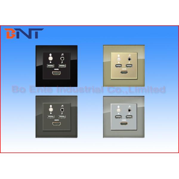 Flush Mount Smart Wall Socket Plates
