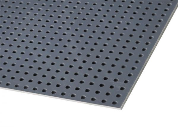 ISO9001 20mm Perforated PVC Sheet For Plastic Filters