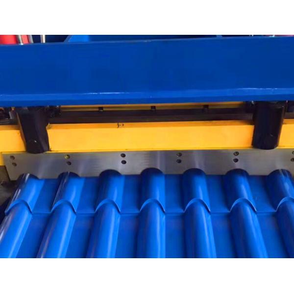 Metal Sheet Glazed Panel Roll Forming Machine For Building Raw Material
