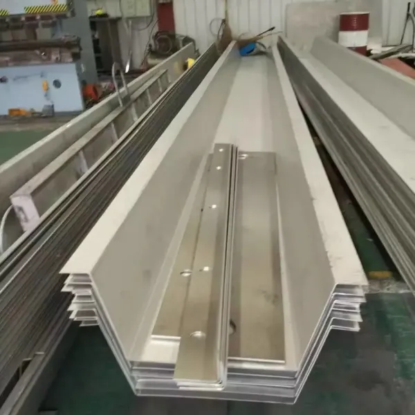 304 Stainless Steel Gutter Cold Rolled with Bright Surface for Steel Structure Workshop