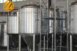 Stainless Steel Large Beer Brewing Equipment , 5 Vessels Beer Making Equipment
