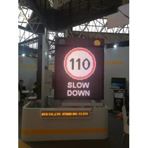 Buy cheap Highway P10 VMS Speed Limit Digital LED Variable Message Signs product
