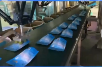 Low cost DS-D-B-1600 sorting robot packaging pick and place Robot Delta for product placing