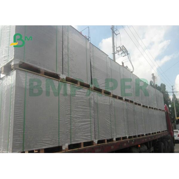  1.5mm 2mm Laminated Duplex Board White Back 70 * 100cm Two Side Coated