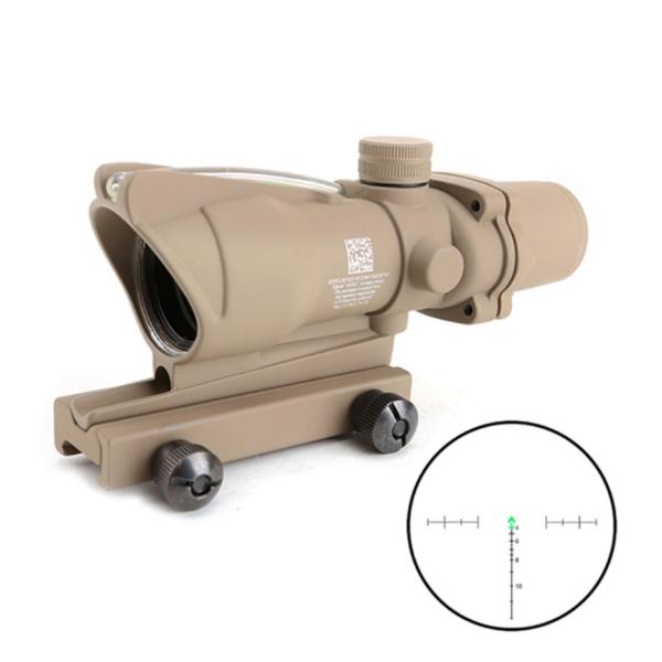 4x32 Fiber Optic ACOG Rifle Scopes With RMR Illuminated Red Dot Reflex Sight