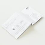 Casebound Pantone Instruction Booklets Custom Printing Hardcover Bound 120g
