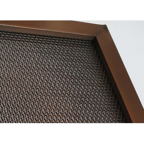 Cable Rod Architectural Wire Mesh Fabric For Facade Cladding Or Room Divider